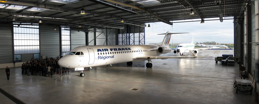 Hangar de maintenance, Lesquin, vue 2