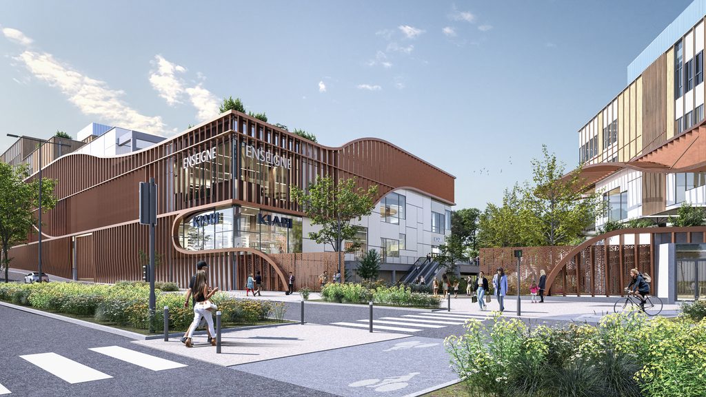 Retail park, Clermont-Ferrand, vue 5