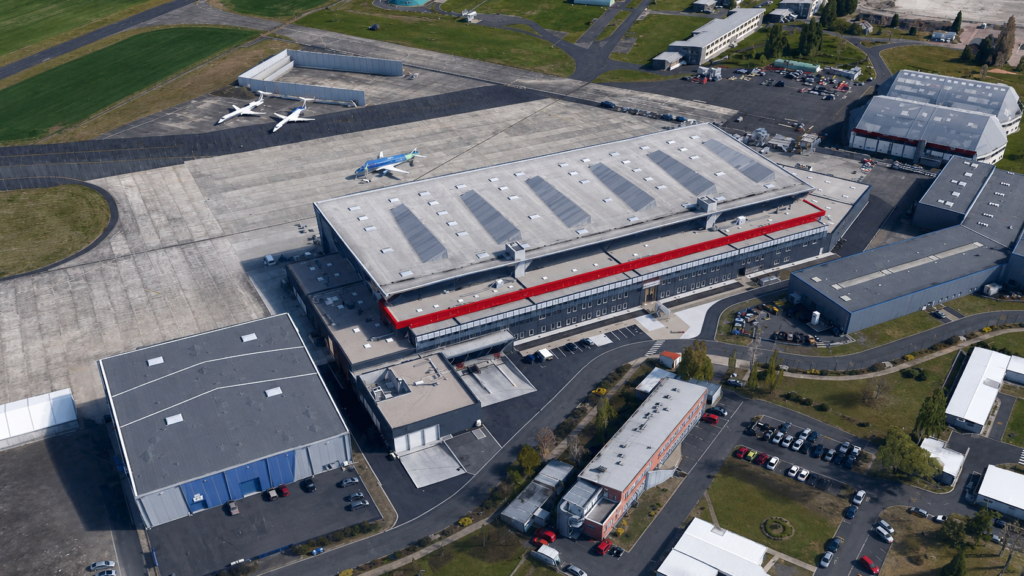 Hangar de maintenance, Clermont Ferrand