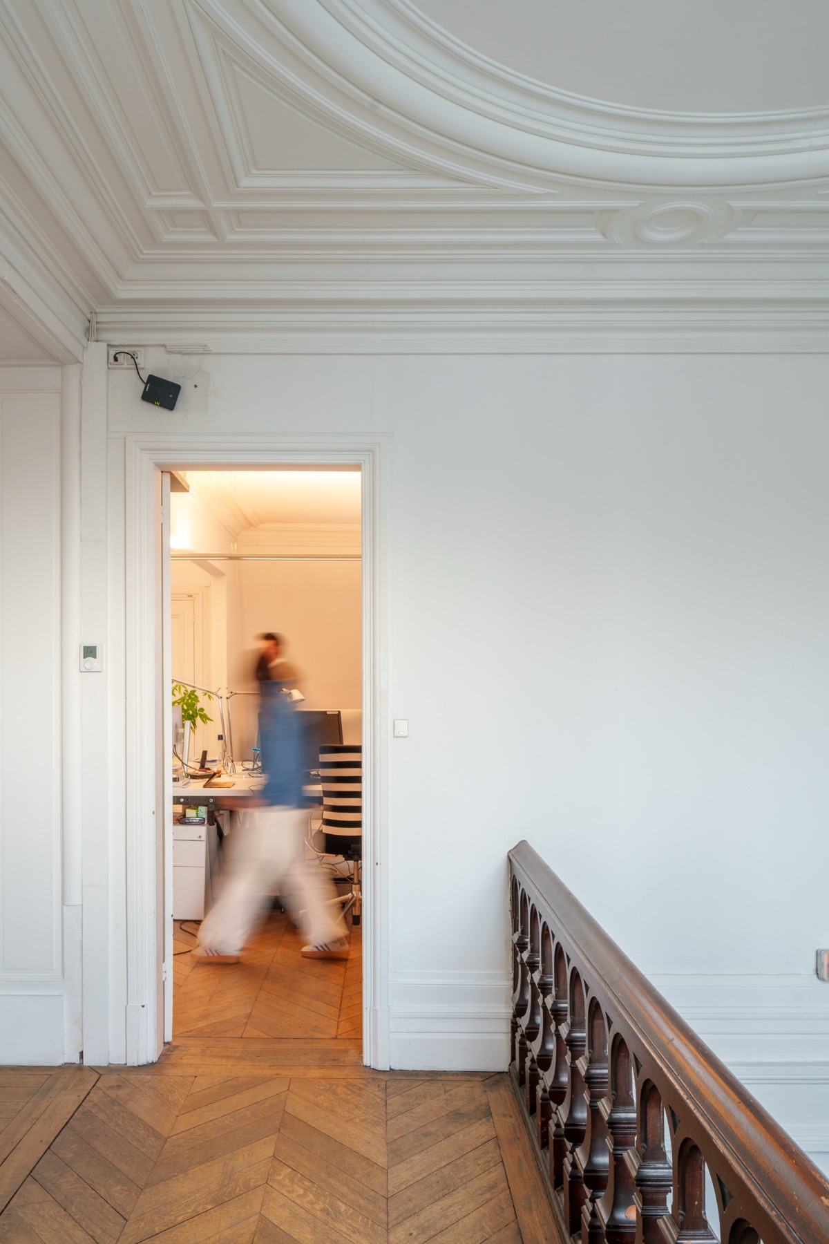 Couloir de l'agence VDDT Architectes