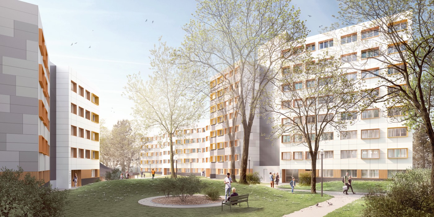 Résidence, Amiens, vue 4
