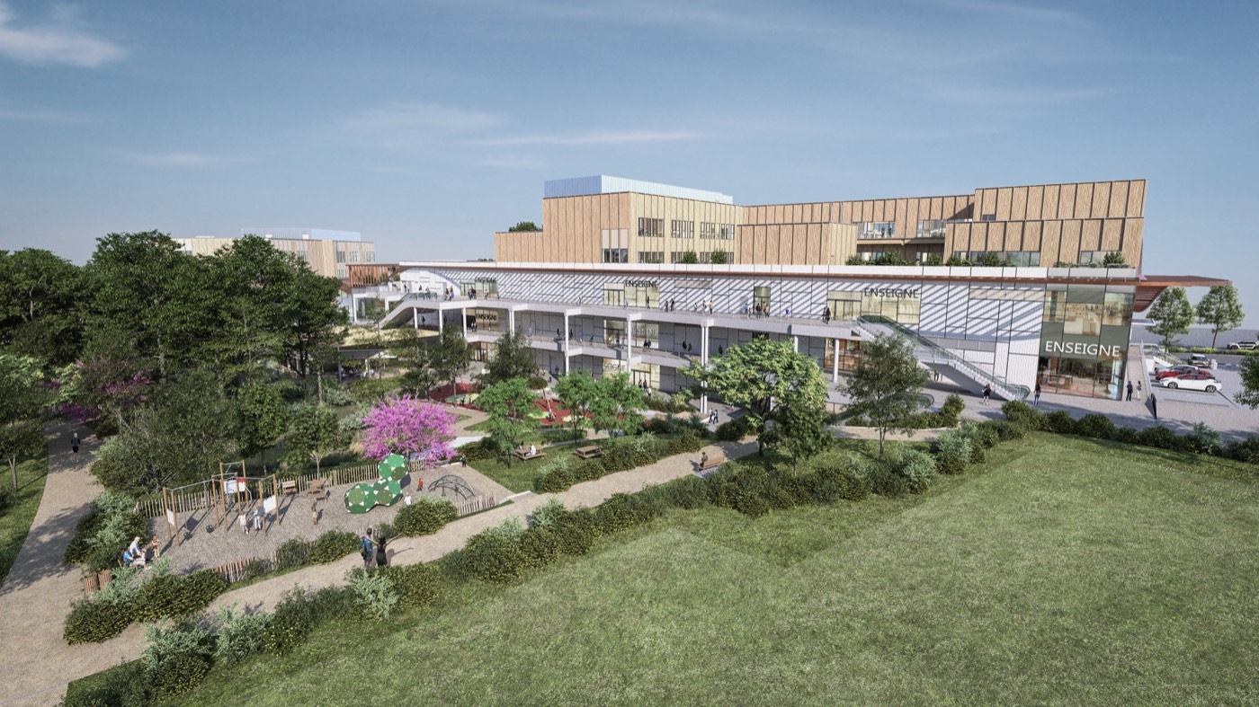 Retail park, Clermont-Ferrand, vue 3